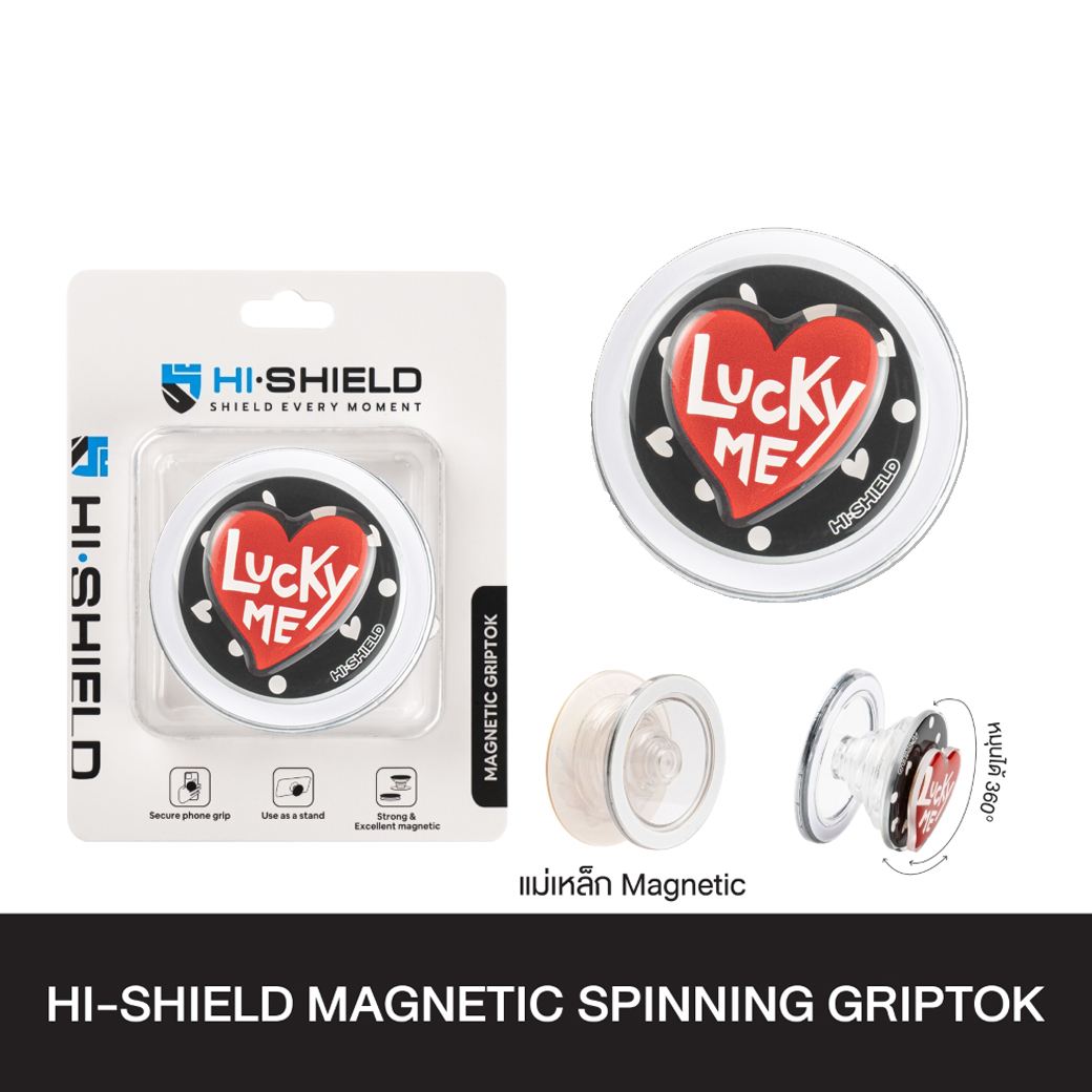 S189 HI-SHIELD Acrylic Griptok Magnetic Spinning GRIP & STAND – S189 - Image 1