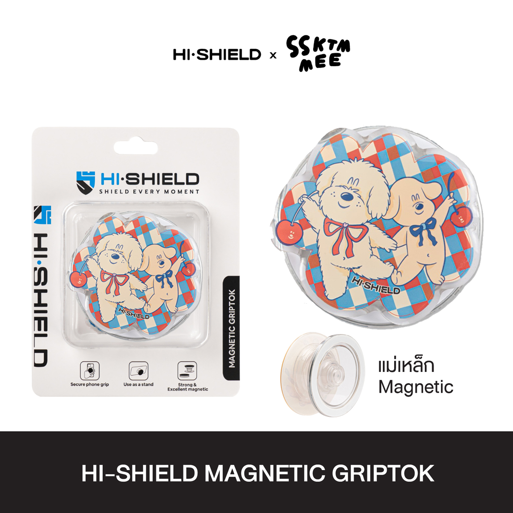 S197 HI-SHIELD Acrylic Griptok Magnetic GRIP & STAND – S197 - Image 1