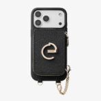 Custype Leather Case with Stand & Round Pouch เคส iPhone 17 Pro Max – Black [Pre-Order] - Image 9
