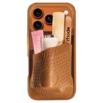 Ninja Labs  Flex Pouch® Case เคส iPhone 17 Pro – Mocha/Mocha [Pre-Order]