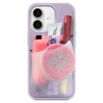 Ninja Labs  Flex Pouch® Case เคส iPhone 17 – Lavender/Clear [Pre-Order]