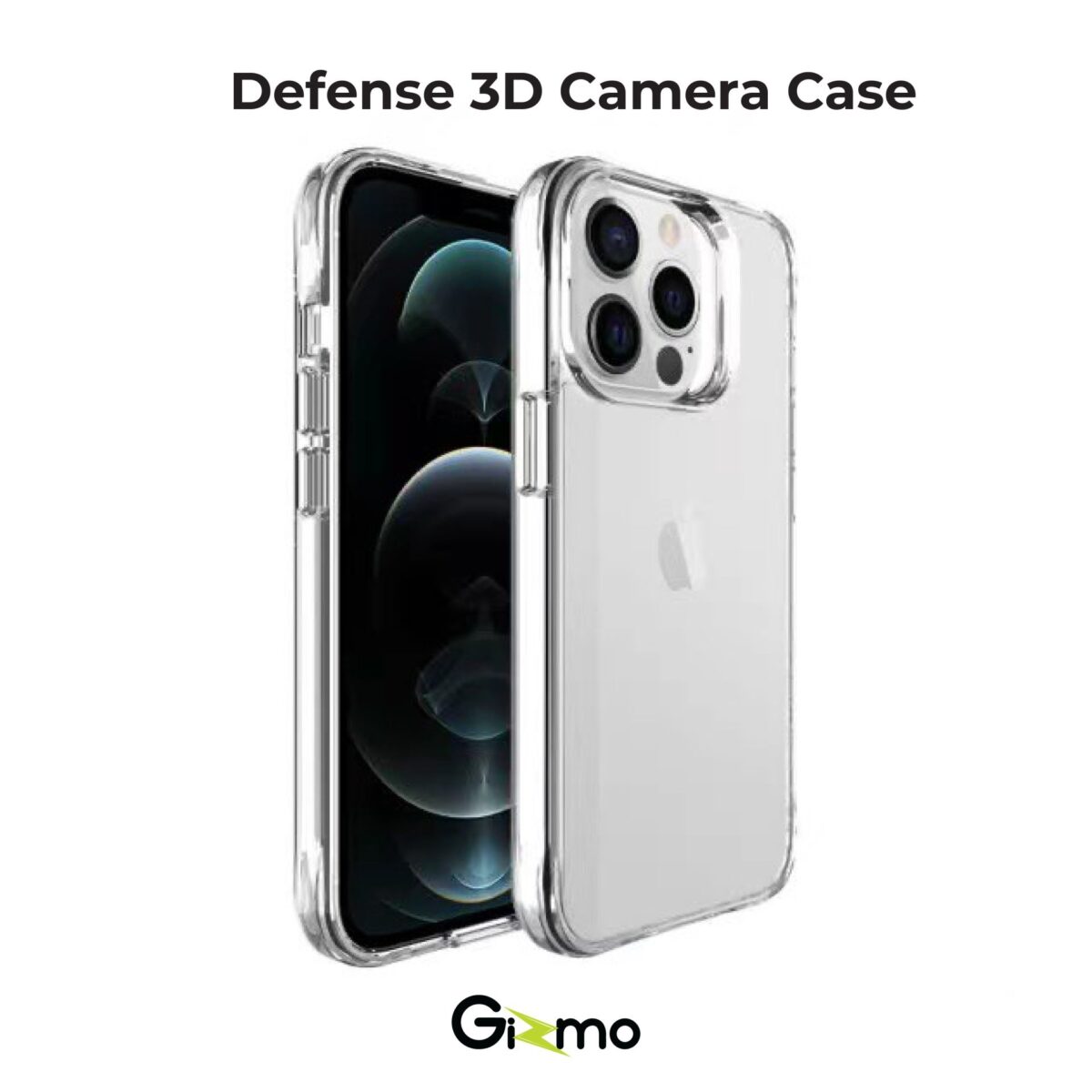 Gizmo Defense 3D Camera Case เคส iPhone 11 - Clear [Pre-Order] - Image 2