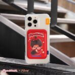 Sheep Magsafe Wallet Monchhichi Collection - Kawii Monchhichi - Image 2