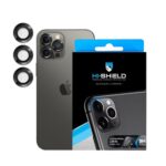 Hishield Camera Lens Aluminium แหวนกันรอยเลนส์กล้อง iPhone  12 Pro Max - Graphite