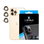 Hishield Camera Lens Aluminium แหวนกันรอยเลนส์กล้อง iPhone  12 Pro Max -Gold