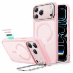 ESR Classic Hybrid Case with Stash Stand (Camera Control Button) Case เคส iPhone 17 Pro Max – Bubblegum Pink [Pre-Order]