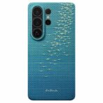 (⭐ซื้อเคส+ฟิล์มกระจก ลด 300 บาท)  Pitaka Glints of Gold Case เคส Samsung Galaxy S26 Ultra – Lucid Blue