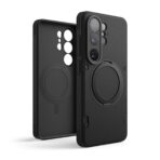 (📢 จองเลย! เคส + ฟิล์ม ลดแรง 300 บาท!!) Elago Magnetic Armor Ring Stand Case เคส Samsung Galaxy S26 Ultra - Black [Pre-Order]