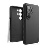 (📢 จองเลย! เคส + ฟิล์ม ลดแรง 300 บาท!!) Elago Magnetic Ridge Silicone Case เคส Samsung Galaxy S26 Ultra - Black [Pre-Order]