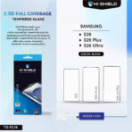 (มีพร้อมส่ง) HI-SHIELD 2.5D Full Coverage ฟิล์มกระจกเต็มจอแบบใส - Samsung Galaxy S26 Ultra - Image 2