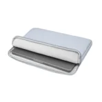(สินค้าพร้อมส่ง) Tomtoc Light (A18) MacBook Protection Sleeve ซองกระเป๋าสำหรับ Laptop / MacBook ขนาด 14″ – Mist Blue - Image 6