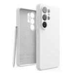 (📢 จองเลย! เคส + ฟิล์ม ลดแรง 300 บาท!!) Elago Magnetic Silicone Case เคส Samsung Galaxy S26 - White [Pre-Order]