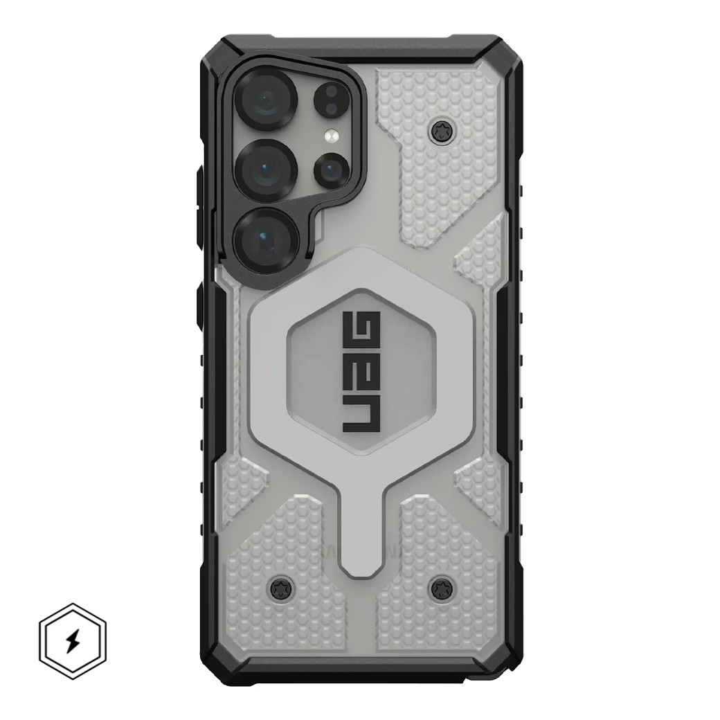 messageImage_1770292231083 (📢 จองเลย! เคส + ฟิล์ม ลดแรง 300 บาท!!) UAG Pathfinder Clear with Magnetic Case เคส Samsung Galaxy S26 Ultra - Ice/Silver - Image 1