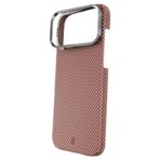 WiWU Aramid Armor Case เคส iPhone 17 Pro Max – Orange & Gold - Image 2