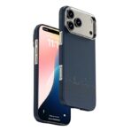 WiWU  Aramid Armor Case เคส iPhone 17 Pro Max – Black & Blue - Image 3