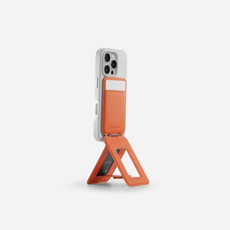 messageImage_1771487691042 (สินค้าพร้อมส่ง) MOFT Snap Invisible Phone Tripod Wallet (MOVAS) - Terracotta/Sunrise - Image 1