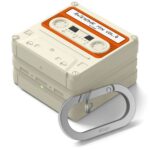 (มีพร้อมส่ง) Elago Cassette Tape Case เคส Galaxy Buds 4 / Buds 4 Pro - Classic White / Red