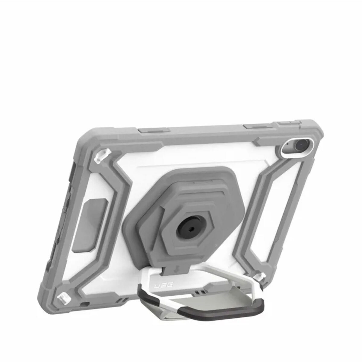 UAG Plasma Healthcare Case เคส iPad 11″ (A16/2025), iPad 10.9″ (10th/2022) – White/Grey [Pre-Order] - Image 15