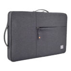 WiWU Alpha Double Layer Sleeve ซองกระเป๋า Laptop/MacBook ขนาด 14″ – Gray - Image 2