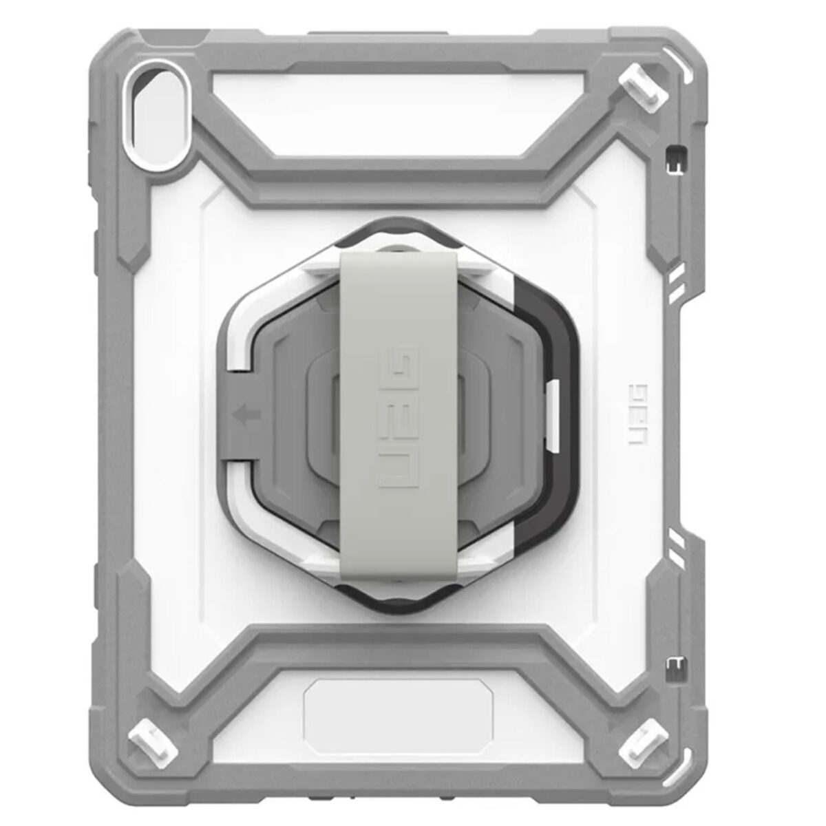 UAG Plasma Healthcare Case เคส iPad 11″ (A16/2025), iPad 10.9″ (10th/2022) – White/Grey [Pre-Order] - Image 3