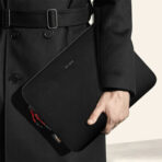 WiWU Skin Armor Sleeve กระเป๋าซอง Laptop/MacBook ขนาด 14″ – Black - Image 4