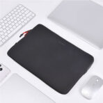 WiWU Skin Armor Sleeve กระเป๋าซอง Laptop/MacBook ขนาด 14″ – Black - Image 5
