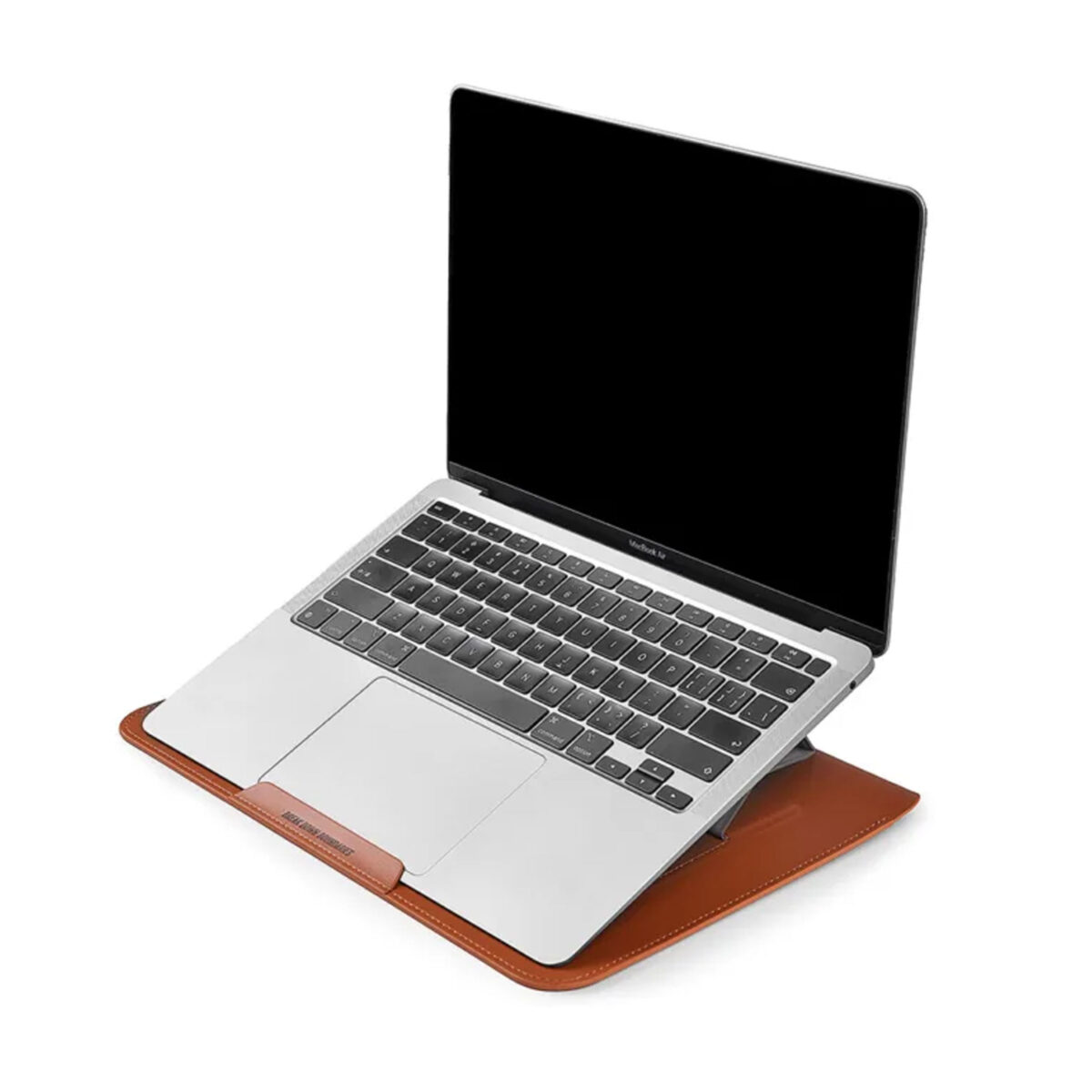 WiWU SKIN ULTRA Stand Sleeve กระเป๋าซอง Laptop/MacBook 15″ – Brown - Image 5