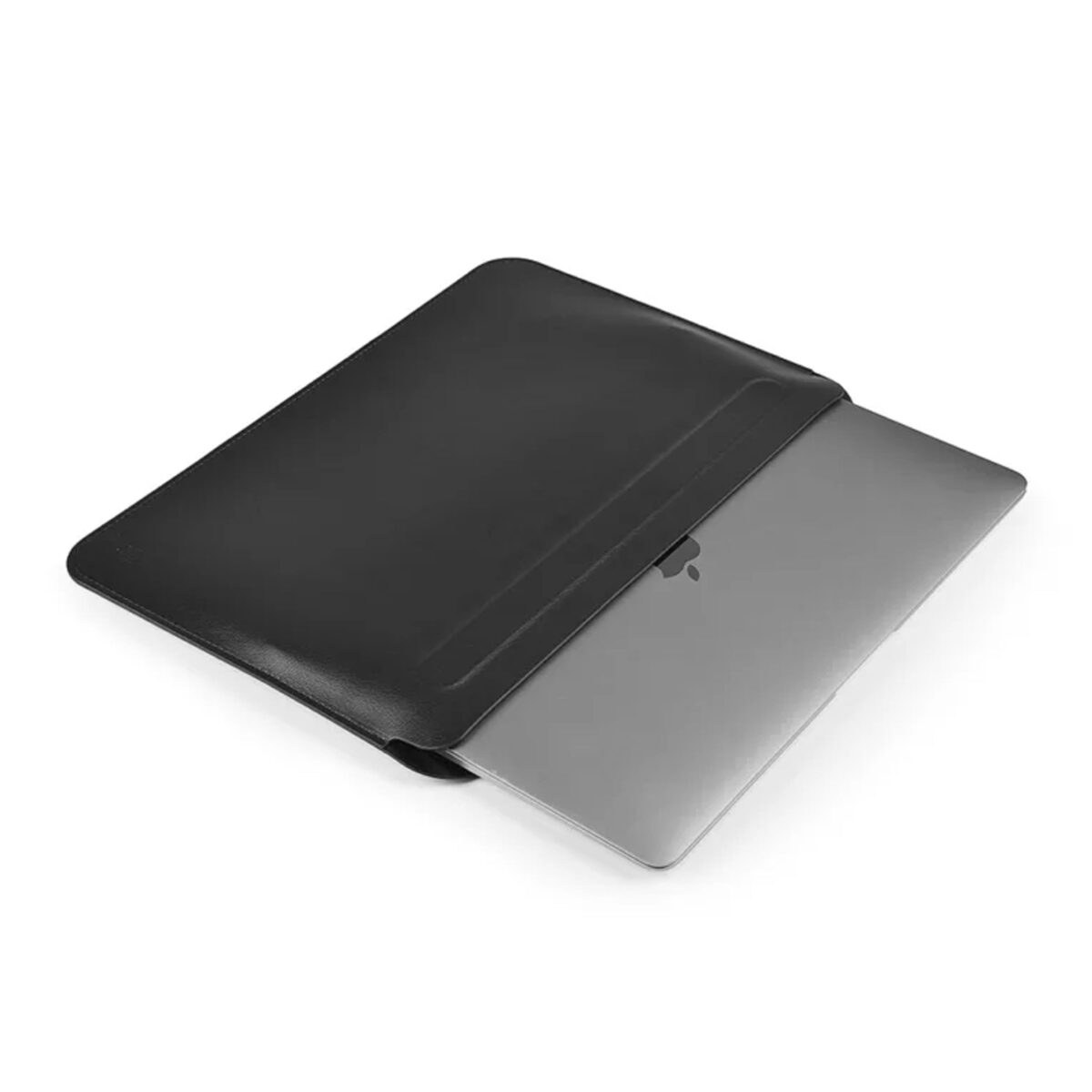 WiWU SKIN ULTRA Stand Sleeve กระเป๋าซอง Laptop/MacBook 15″ – Black - Image 3