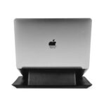 WiWU SKIN ULTRA Stand Sleeve กระเป๋าซอง Laptop/MacBook 15″ – Black - Image 4