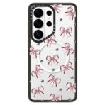 (⭐ซื้อเคส+ฟิล์มกระจก ลด 300 บาท) Casetify Impact Case เคส Galaxy S26 Ultra – Metalic Pink Ribbon