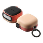 VRS Modern Lock Case เคส Galaxy Buds 4/ 4 Pro – Peach/Coral