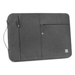 WiWU Alpha Slim Sleeve ซองกระเป๋าใส่ Laptop/MacBook ขนาด 14″ – Grey - Image 4