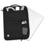 WiWU Alpha Slim Sleeve ซองกระเป๋าใส่ Laptop/MacBook ขนาด 13″ – Black - Image 6