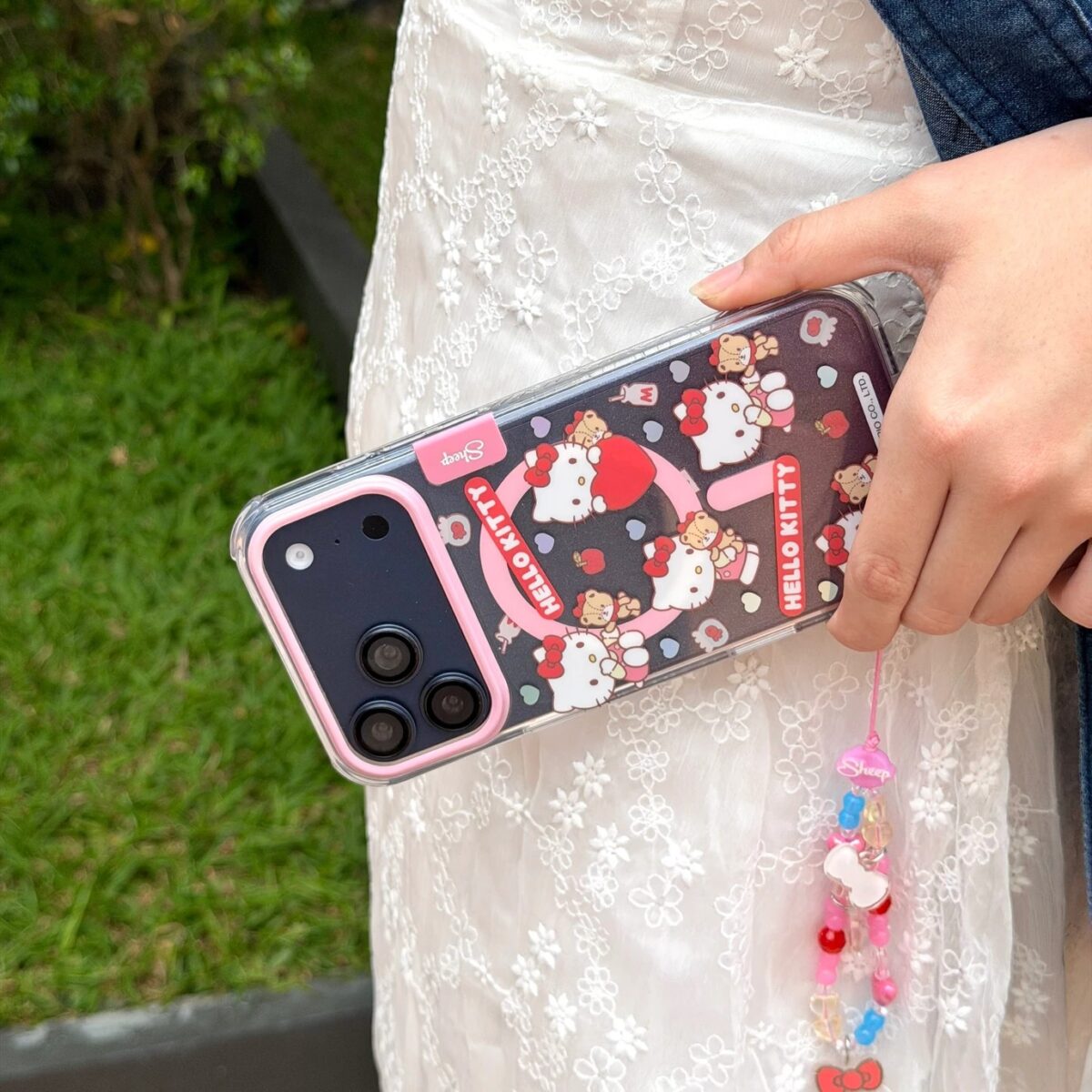 (⭐ซื้อเคส+ฟิล์มกระจก ลด 200 บาท) Sheep Canvas Phone Hello Kitty Collection Magsafe Case เคส iPhone 17 Air - Image 6