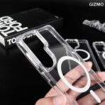 (มีพร้อมส่ง) (⭐ซื้อเคส+ฟิล์มกระจก ลด 200 บาท) Gizmo Defense Protect with MagSafe Case เคส Samsung Galaxy S26 Ultra - Clear - Image 3