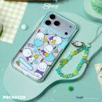 (มีพร้อมส่ง)(⭐ซื้อเคส+ฟิล์มกระจก ลด 200 บาท) Sheep Sanrio Pochacco Collection Magsafe Case เคส iPhone 17 Pro Max – Pochacco - Image 6