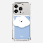 Ssongs Magsafe Card Pack Acrylic Tok Pastel Clouds - White - Image 2