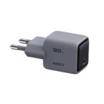 (มีพร้อมส่ง) AUKEY PA-C1 Wall USB Charger 1 USB-C หัวชาร์จ PD30W - Gray - Image 5