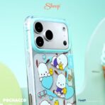 (มีพร้อมส่ง)(⭐ซื้อเคส+ฟิล์มกระจก ลด 200 บาท) Sheep Sanrio Pochacco Collection Magsafe Case เคส iPhone 17 Pro Max – Pochacco - Image 5
