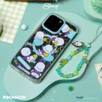 (มีพร้อมส่ง)(⭐ซื้อเคส+ฟิล์มกระจก ลด 200 บาท) Sheep Sanrio Pochacco Collection Magsafe Case เคส iPhone 17 Pro Max – Pochacco - Image 10
