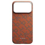 (มีพร้อมส่ง) (⭐ซื้อเคส+ฟิล์มกระจก ลด 300 บาท) PITAKA Monogram Leaping Edge Case เคส iPhone 17 Pro Max – Blue Orange - Image 3