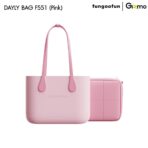 Gizmo Fungoofun DAYLY BAG with Inner Bag รุ่น F551 กระเป๋าสะพาย EVA ดีไซน์ล้ำสมัย - Pink