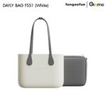 Gizmo Fungoofun DAYLY BAG with Inner Bag รุ่น F551 กระเป๋าสะพาย EVA ดีไซน์ล้ำสมัย - White