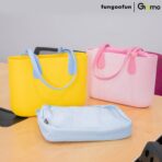Gizmo Fungoofun DAYLY BAG with Inner Bag รุ่น F551 กระเป๋าสะพาย EVA ดีไซน์ล้ำสมัย - Pink - Image 3