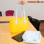 Gizmo Fungoofun DAYLY BAG with Inner Bag รุ่น F551 กระเป๋าสะพาย EVA ดีไซน์ล้ำสมัย - Pink - Image 10