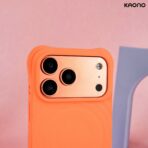 (⭐ซื้อเคส+ฟิล์มกระจก ลด 200 บาท) Gizmo Fusion Surface Waves With Magsafe Case iPhone 17 Pro Max - Orange - Image 2
