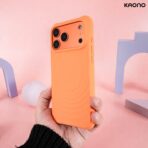 (⭐ซื้อเคส+ฟิล์มกระจก ลด 200 บาท) Gizmo Fusion Surface Waves With Magsafe Case iPhone 17 Pro Max - Orange - Image 6