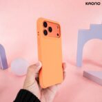 (⭐ซื้อเคส+ฟิล์มกระจก ลด 200 บาท) Gizmo Fusion Surface Waves With Magsafe Case iPhone 17 Pro Max - Orange - Image 4