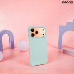 (มีพร้อมส่ง)(⭐ซื้อเคส+ฟิล์มกระจก ลด 200 บาท) Gizmo Fusion Surface Waves With Magsafe Case iPhone 17 Pro Max - Mint