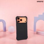 (⭐ซื้อเคส+ฟิล์มกระจก ลด 200 บาท) Gizmo Fusion Surface Waves With Magsafe Case iPhone 17 Pro Max - Black